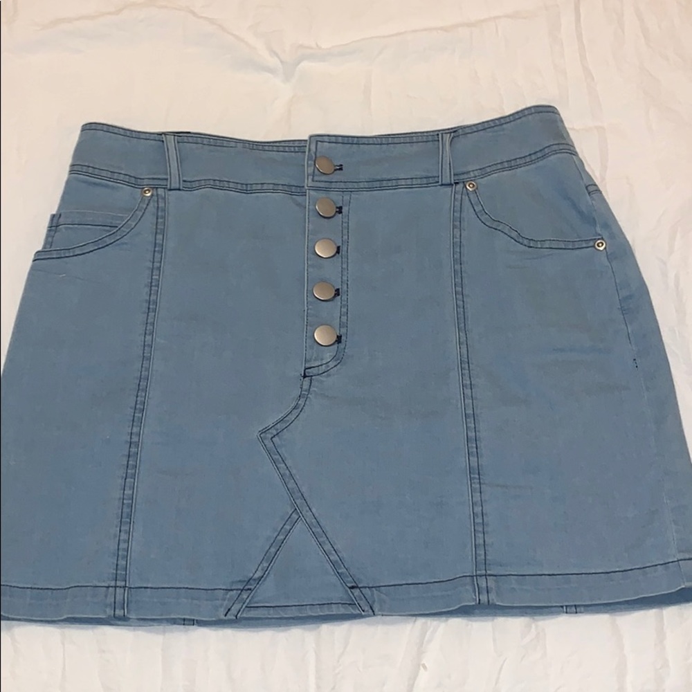 BB Dakota Feax denim skirt